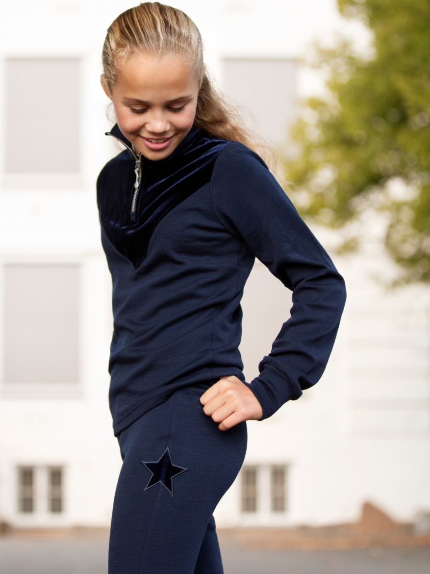 Bilde av WoolLand Sirdal top girl  Blå